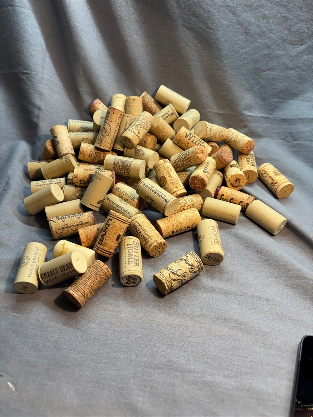 Natural Cork Wine Stoppers - used Assorted Beige Brown - Home Accents